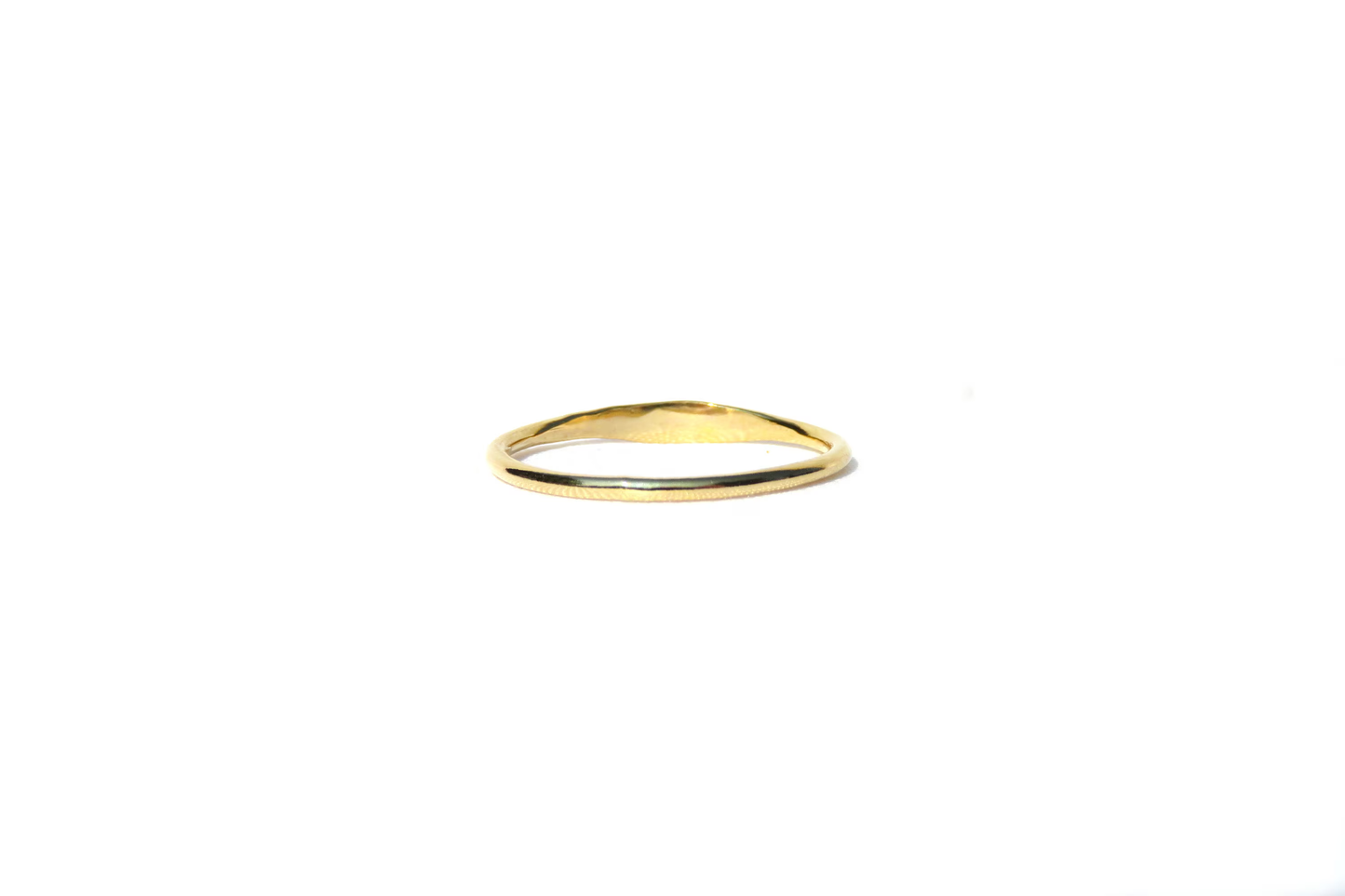 14k Gold Filled 1.2 mm Hammered Ring