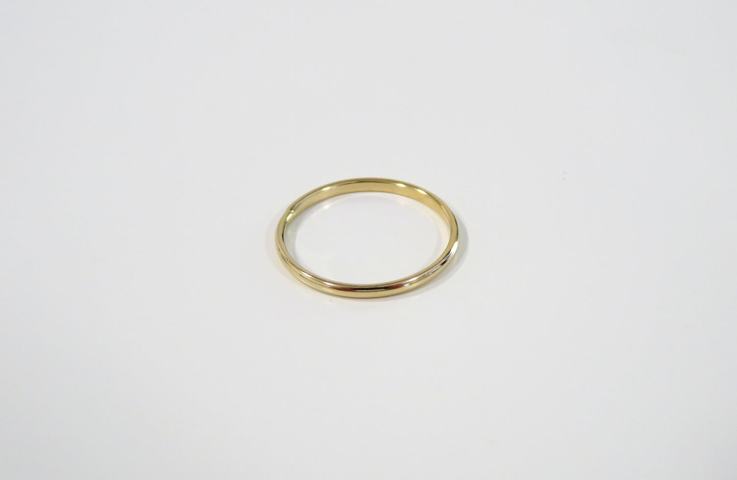 14k Gold Filled 1.5mm Half Round Ring