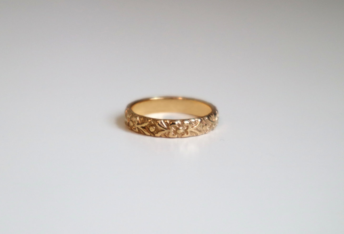 14k Gold Filled Floral Ring FFA3