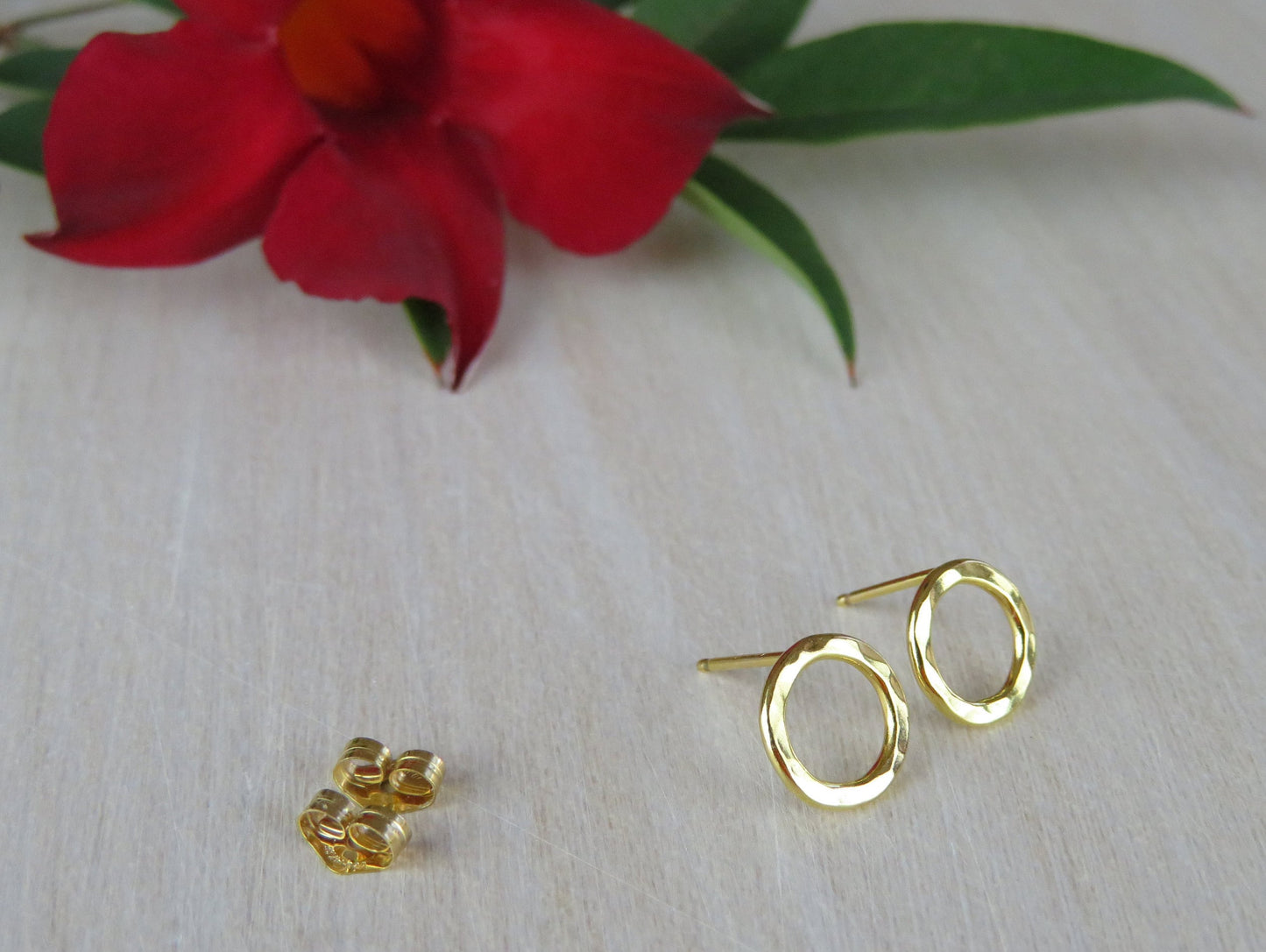 14k Gold Filled 9mm Open Circle Earrings