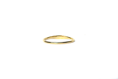 14k Gold Filled 1.2 mm Hammered Ring