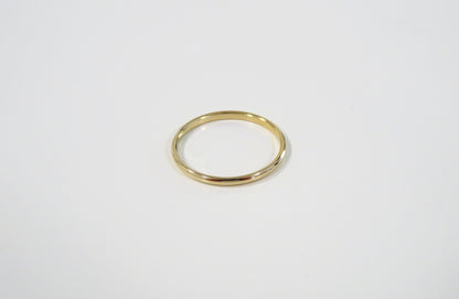14k Gold Filled 1.5mm Half Round Ring