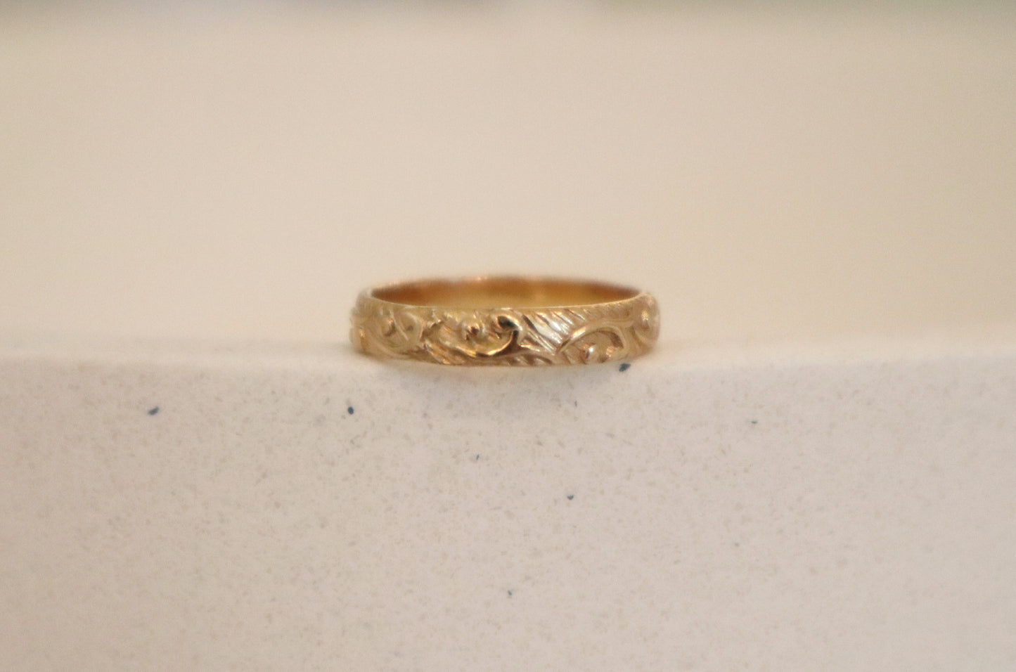 14k Gold Filled Floral Ring FFA7