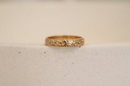 14k Gold Filled Floral Ring FFA7