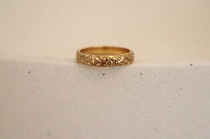 14k Gold Filled Floral Ring FFA3