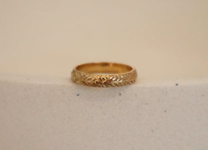 14k Gold Filled Floral Ring FFA8