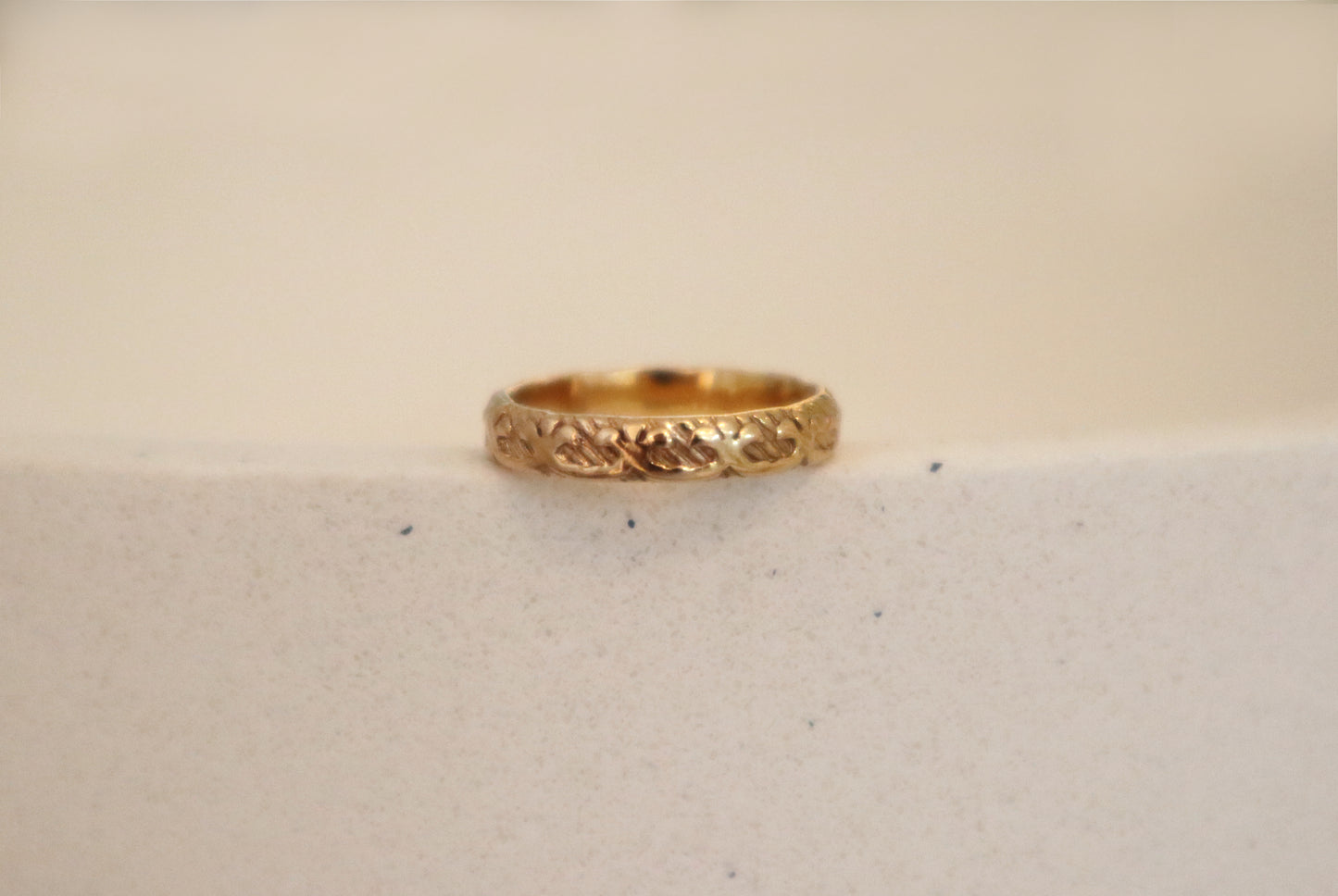 14k Gold Filled Floral Ring FFA2