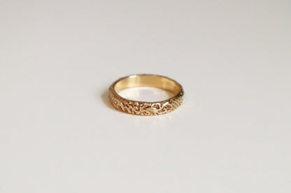14k Gold Filled Floral Ring FFA1