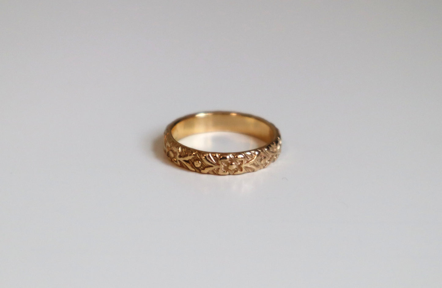 14k Gold Filled Floral Ring FFA3