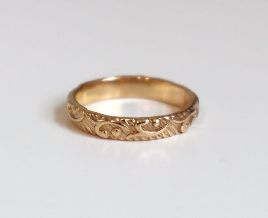 14k Gold Filled Floral Ring FFA7