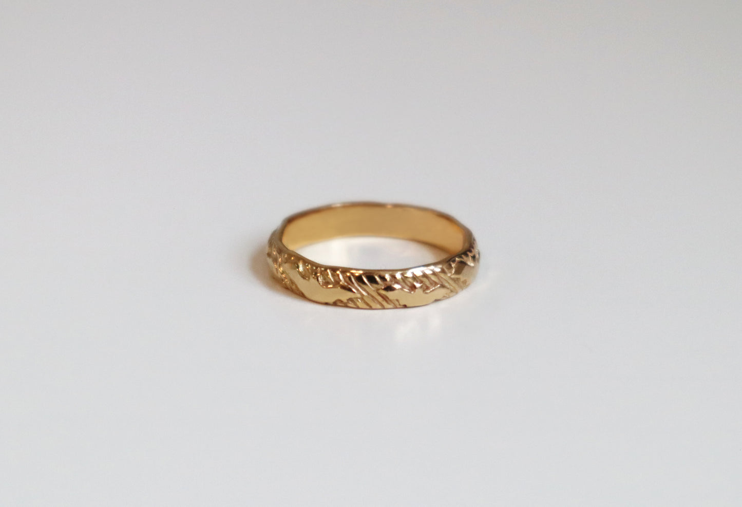 14k Gold Filled Floral Ring FFA4