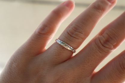 Sterling Silver Vine Ring 2.8mm