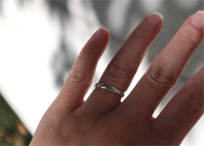 Sterling Silver Vine Ring 2.8mm