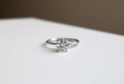 IGI Certified Lab Grown Diamond White Gold Engagement Ring 1ct-2ct