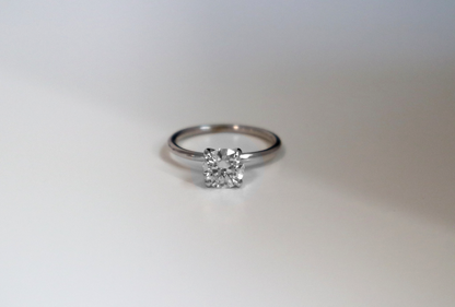 IGI Certified Lab Grown Diamond White Gold Engagement Ring 1ct-2ct