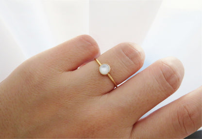 Pearl Stacking Ring