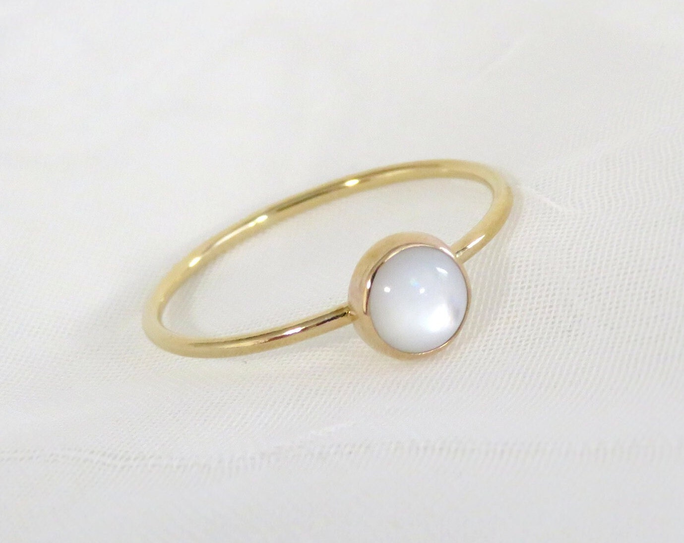 Pearl Stacking Ring
