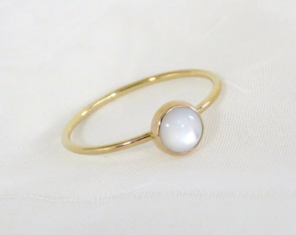 Pearl Stacking Ring