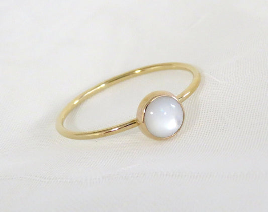 Pearl Stacking Ring