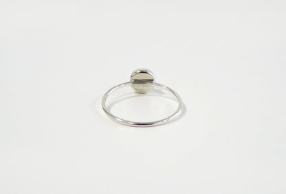 Natural Rainbow Moonstone Ring
