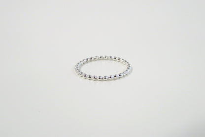 Silver Bubble Ring
