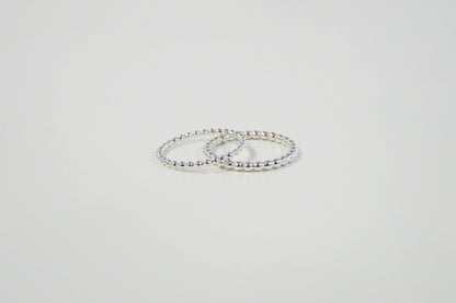 Silver Bubble Ring