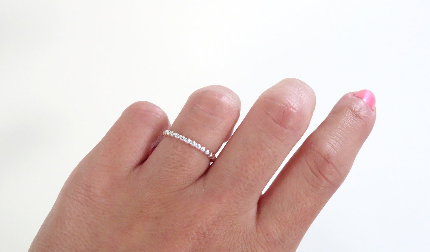 Silver Bubble Ring
