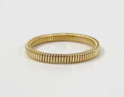 Gold Textured Band