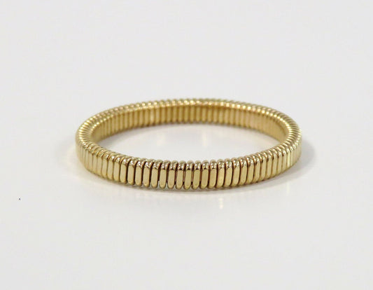 Gold Textured Band