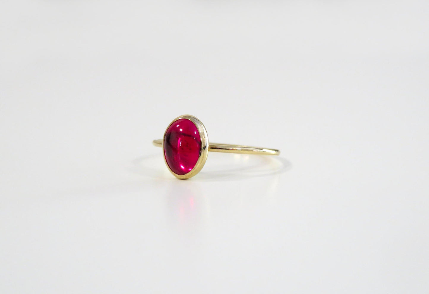 Garnet January Birthstone Ring