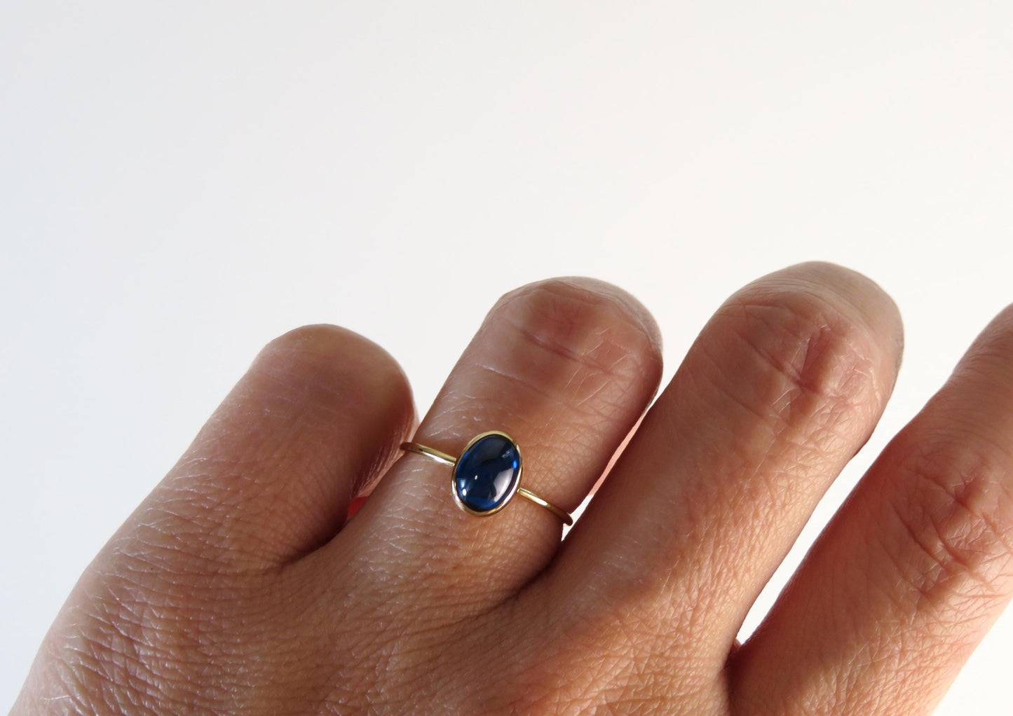 Sapphire September Birthstone Ring