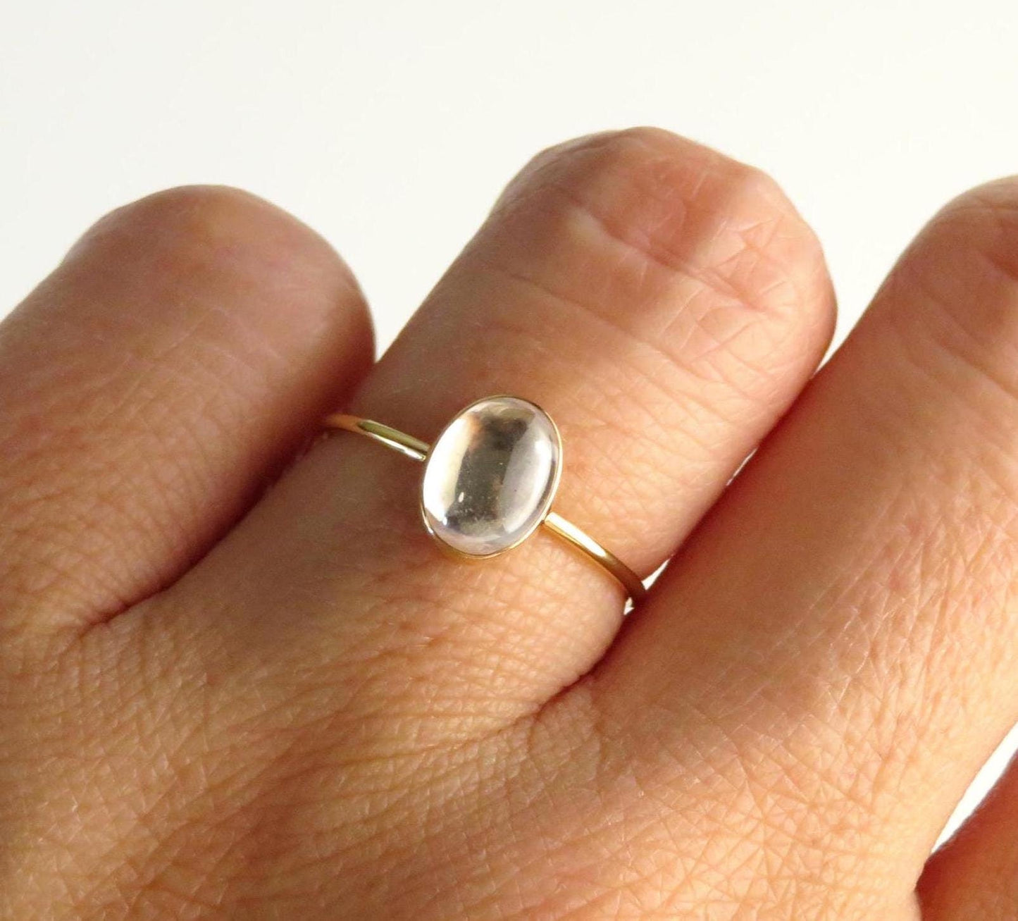 April Birthstone Ring
