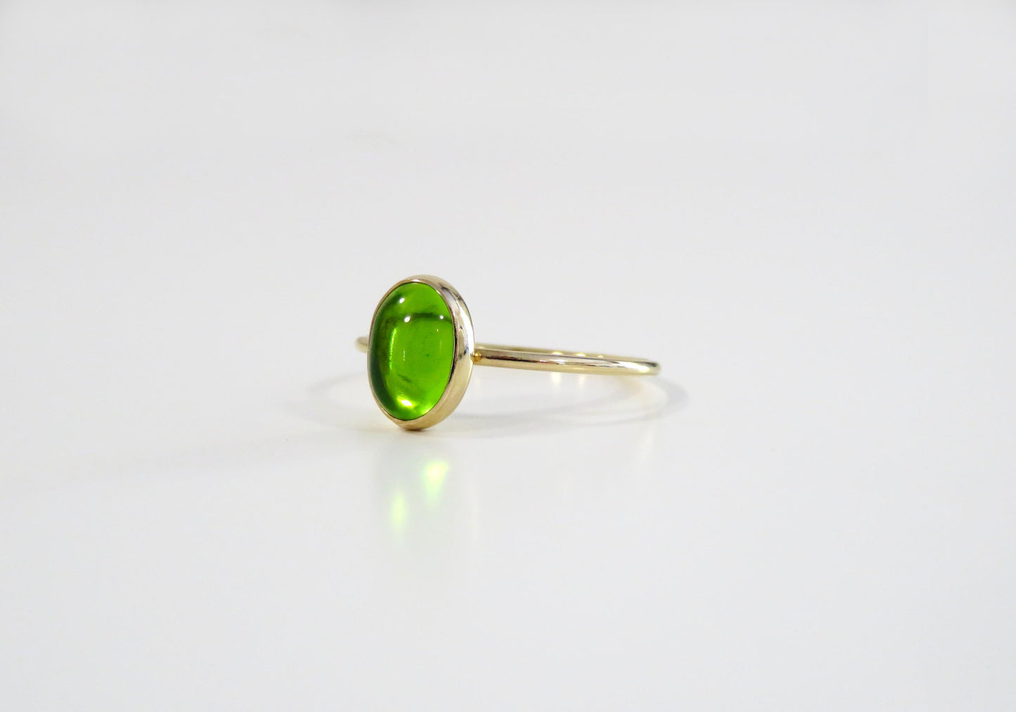 Peridot Ring August Birthstone Ring