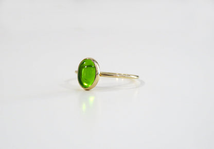 Peridot Ring August Birthstone Ring