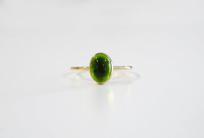 Peridot Ring August Birthstone Ring