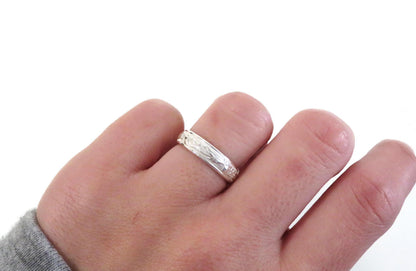 Silver Floral Ring