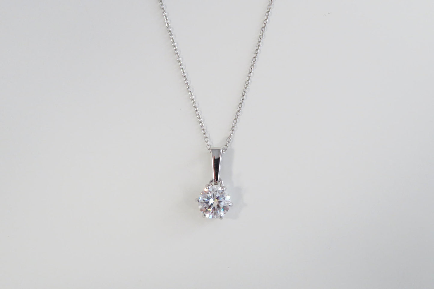 2ct Moissanite Necklace