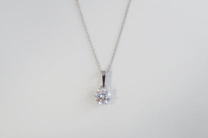 2ct Moissanite Necklace