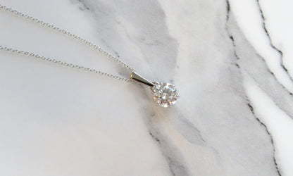 2ct Moissanite Necklace