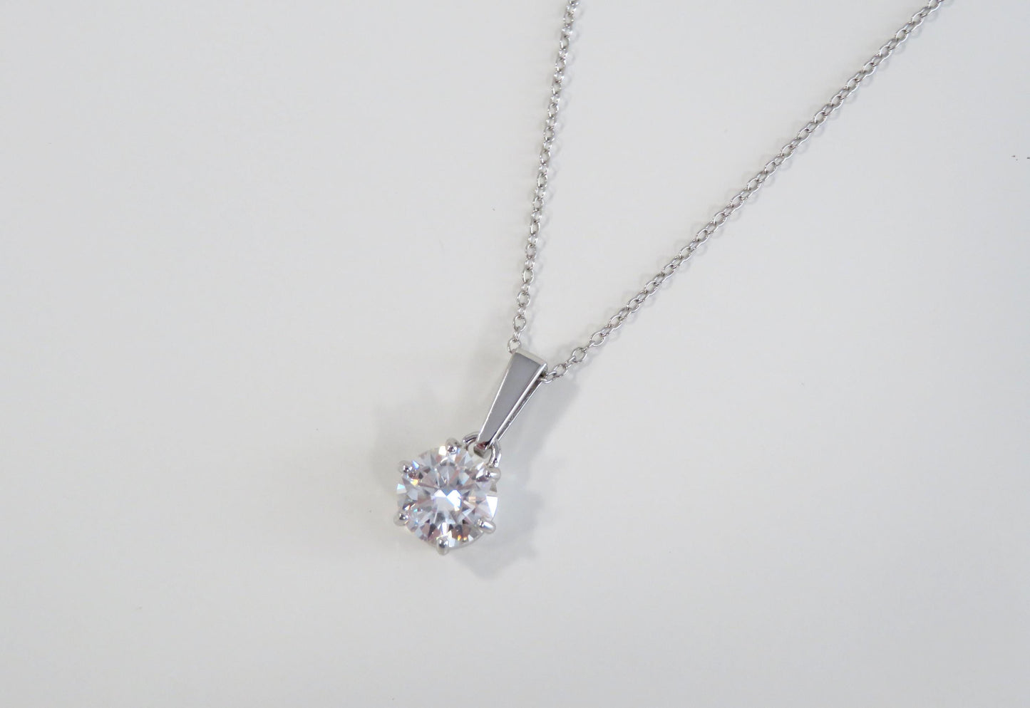 2ct Moissanite Necklace