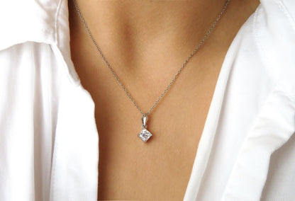 1ct Moissanite Necklace