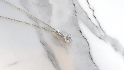 1ct Moissanite Necklace