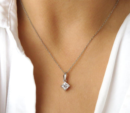 1ct Moissanite Necklace