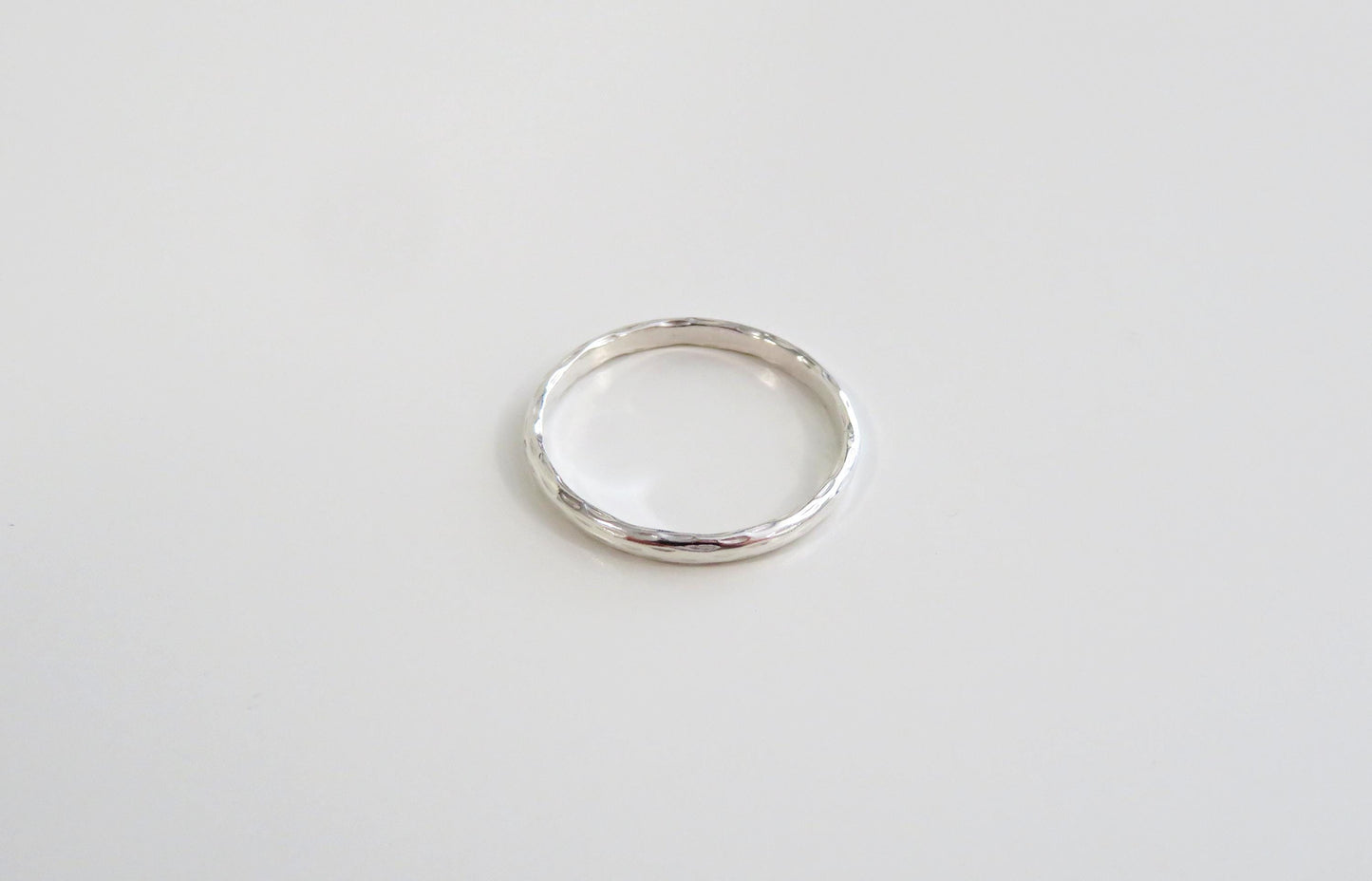 Silver Texture Ring