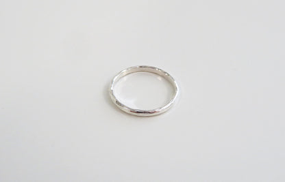 Silver Texture Ring