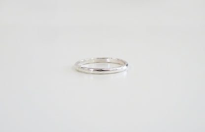 Silver Texture Ring