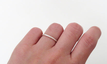 Silver Sparkle Ring