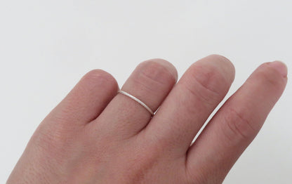 Silver Sparkle Ring