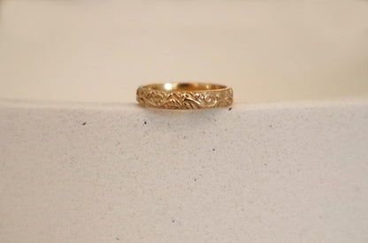 14k Gold Filled Floral Ring FFA5