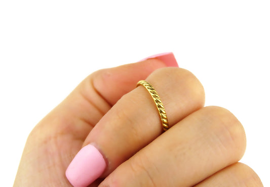 14k Gold Filled Dainty Stacking Ring